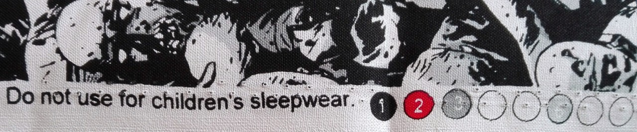 Do. Not use for children's sleepwear!